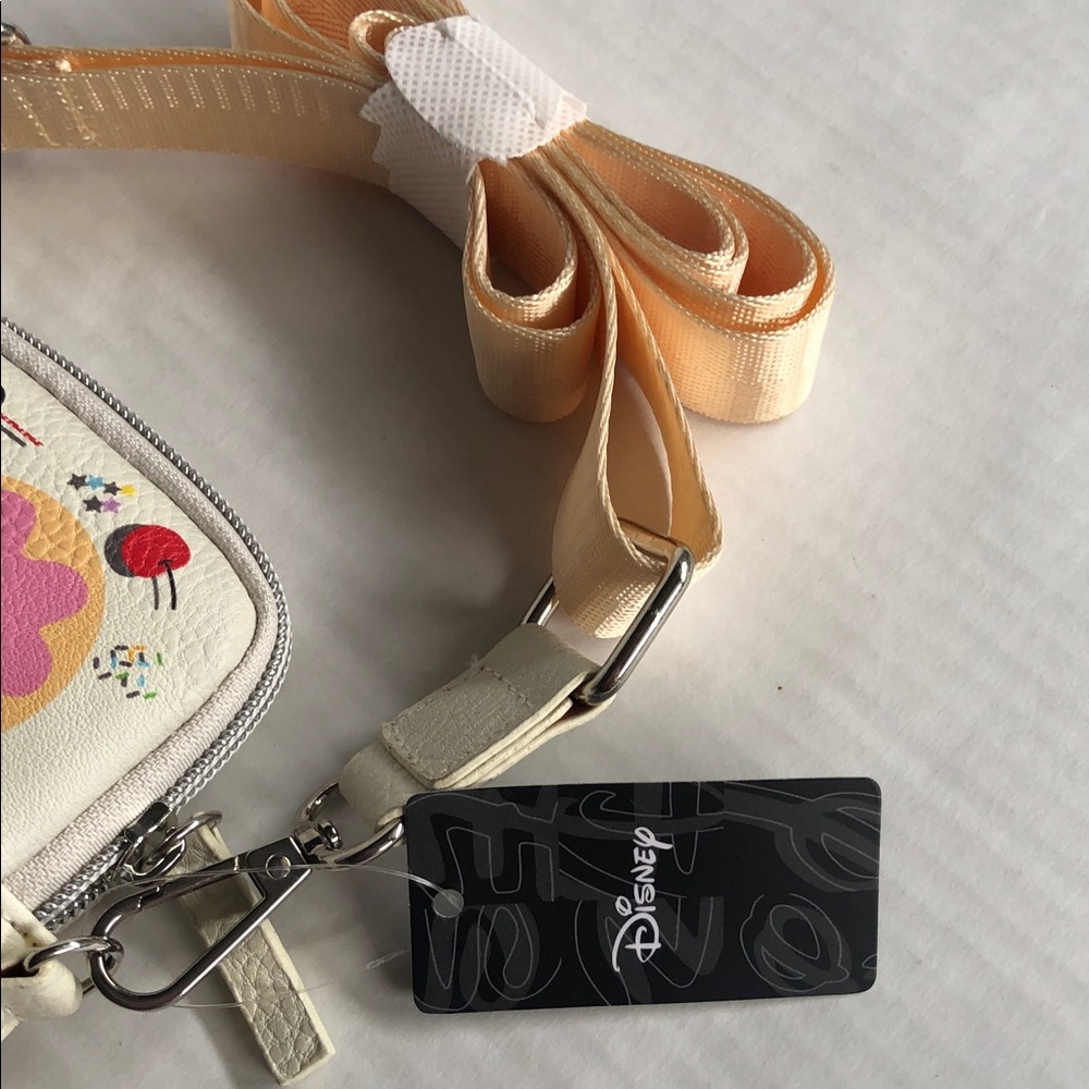 DISNEY Buckle Down Mickey Mouse Sweets & Treats Phone Bag NWT - Picture 5 of 7